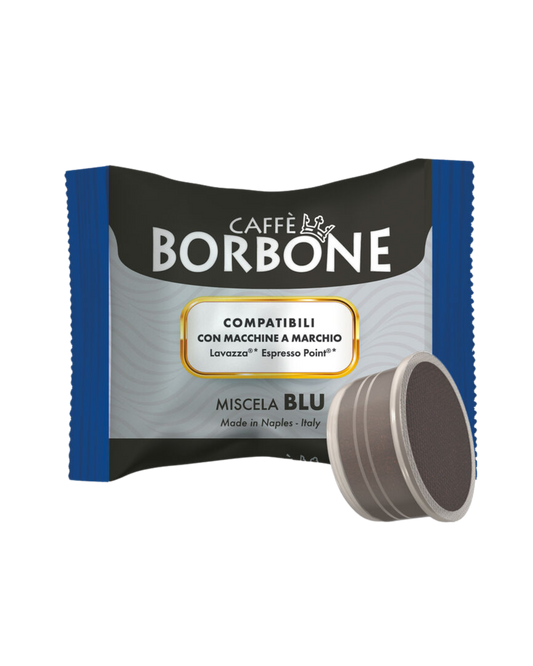Borbone | Mélange bleu à pointe | 100 pièces