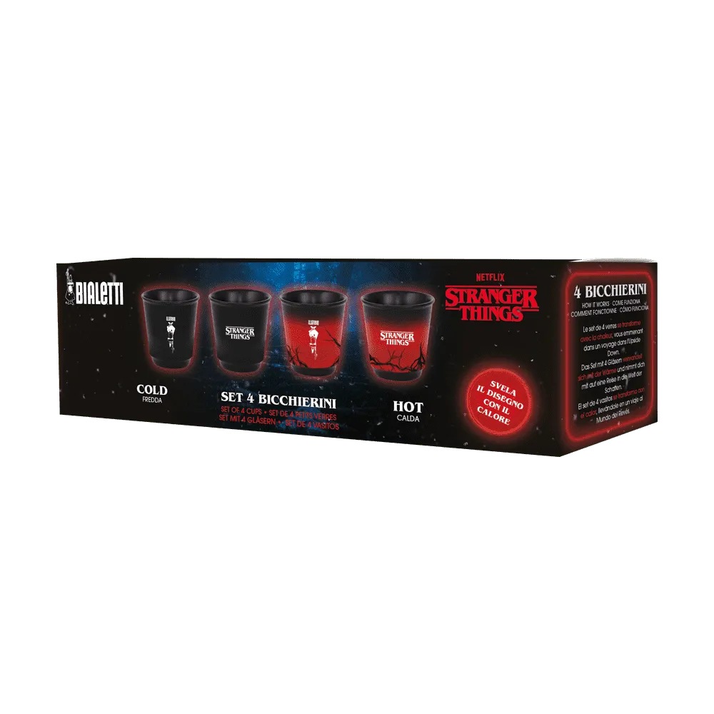 SET 4 BICCHIERINI | STRANGER THINGS
